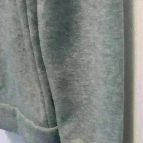 Gray jacket long sleeve, sweatshirt type - Picture 7 of 7